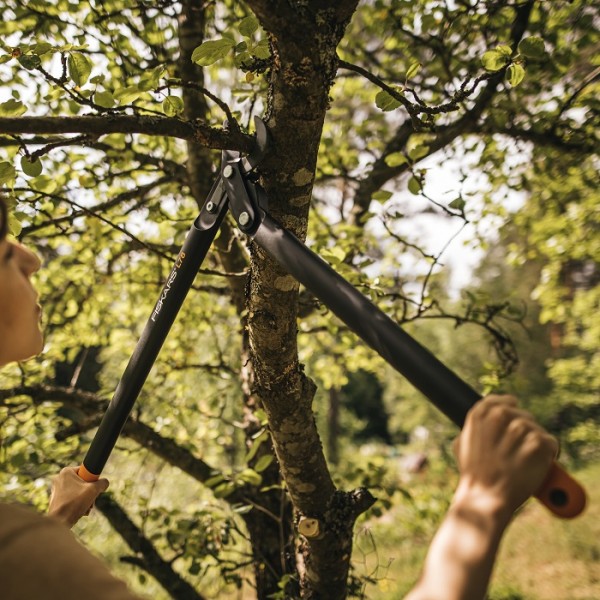 Сучкорез плоскостной до 50 мм Fiskars PowerGear™ Bypass L (L78) 112590 + секатор до 20 мм P321 (1000584-Set)