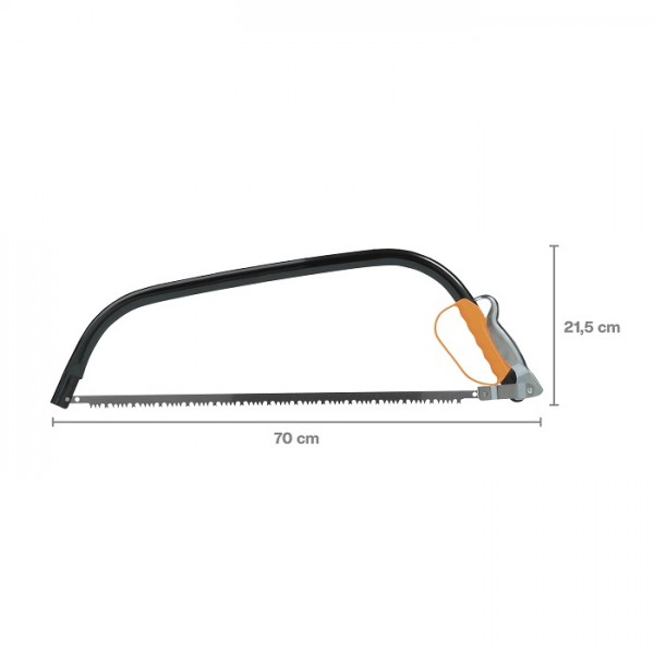 Лучкова пила Fiskars SW30 61 см 24" (1000615) пилки