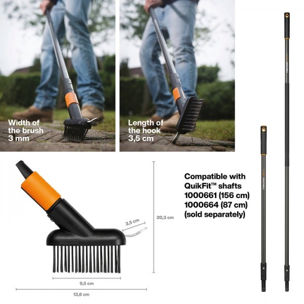 Черенок черный Fiskars QuikFit (L) 1.56 м 136001 (1000661)