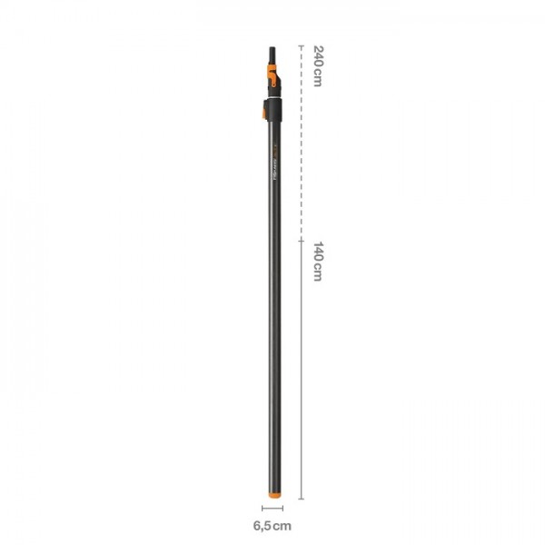 Средний телескопический черенок Fiskars QuikFit (M) 136042 (1000666)