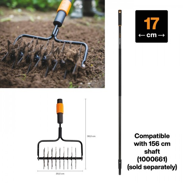 Инструмент для прокалывания газонов Fiskars QuikFit 136524 (1000689)