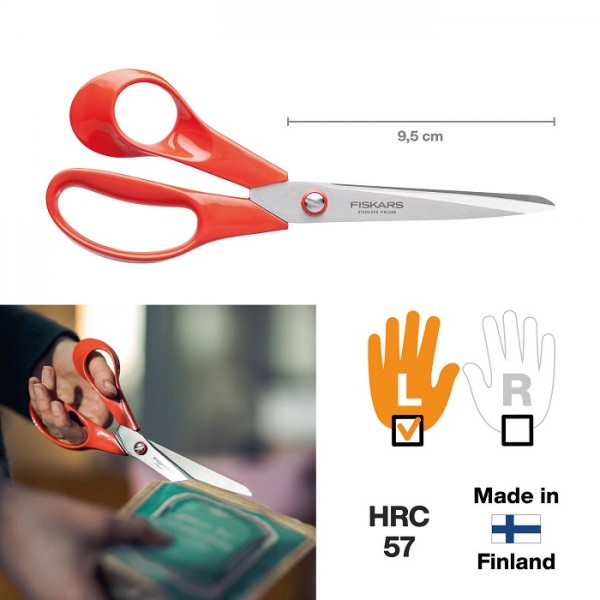 Ножиці для лівші Fiskars Classic 21см 1024886 (1075037) 