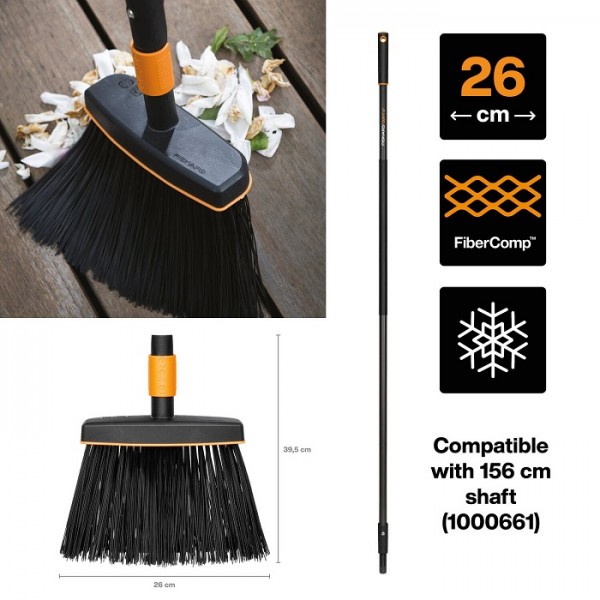 Метла для подметания Fiskars QuikFit 135534 (1001415)