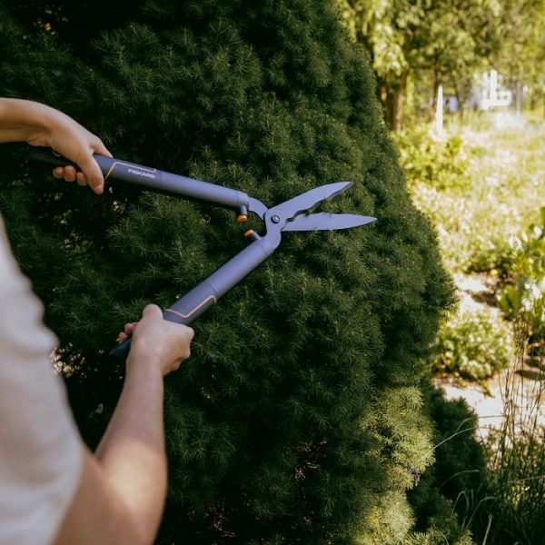 Ножиці для живоплоти Fiskars SingleStep™ Wavy Blade HS22, 114730 (1001433)
