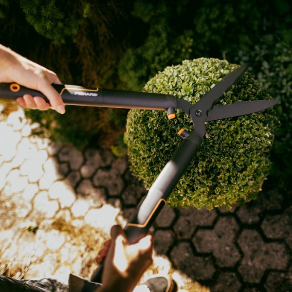Ножиці для живоплоти Fiskars SingleStep™ Wavy Blade HS22, 114730 (1001433)