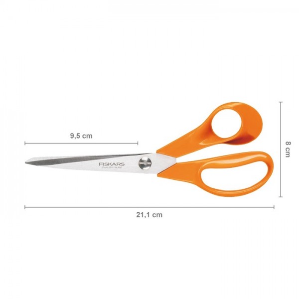 Ножницы Fiskars универсальные садовые 21 см S90 1001539 (1075033)