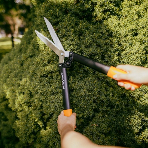 Ножиці для живоплоту Fiskars PowerLever™ HS52, 114750 (1001564)