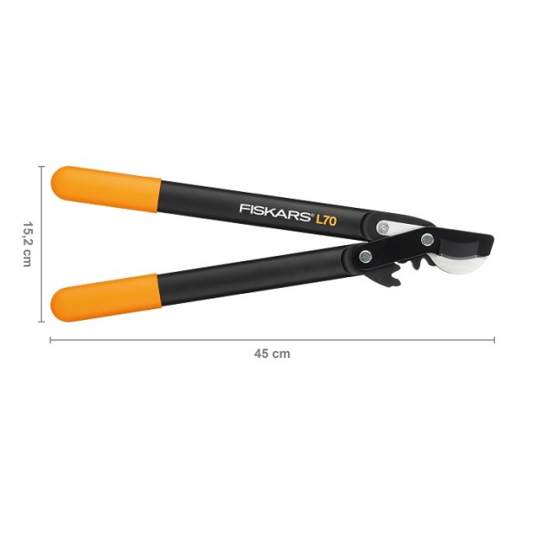 Площинний сучкоріз Fiskars PowerGear™ Bypass S (L70) 112190 (1002104)