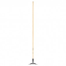 Грабли для роз Fiskars Solid с деревянной ручкой (1011597)