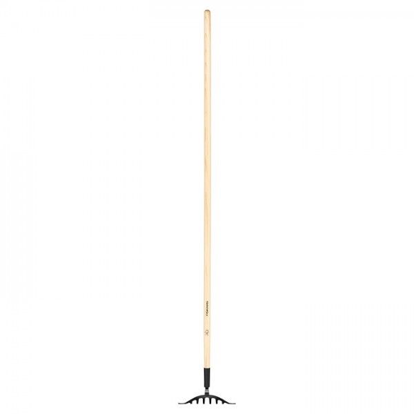 Грабли для роз Fiskars Solid с деревянной ручкой (1011597)
