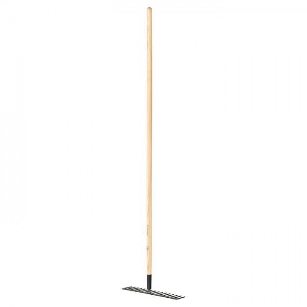 Грабли Fiskars Solid с деревянной ручкой 16 зубцов (1011600)