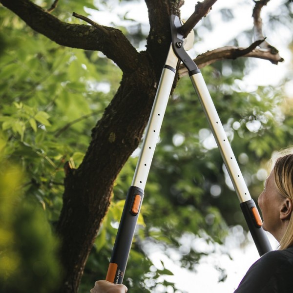 Площинний телескопічний сучкоріз до 50 мм Fiskars SmartFit™ Bypass L86, 112500 (1013564)