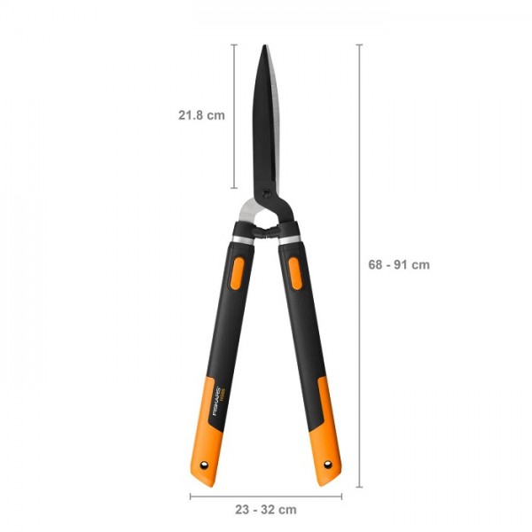 Ножиці для живоплоти телескопічні Fiskars SmartFit™ HS86, 114800 (1013565)