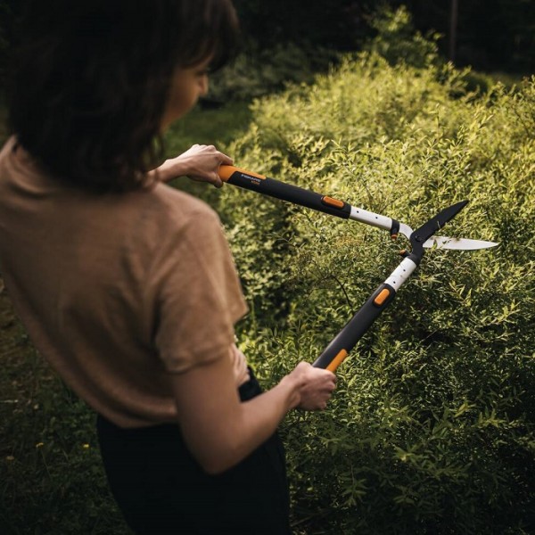 Ножиці для живоплоти телескопічні Fiskars SmartFit™ HS86, 114800 (1013565)