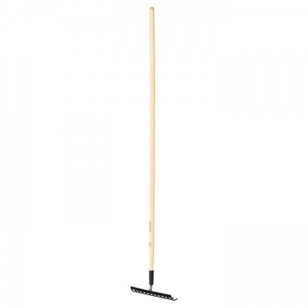 Грабли Fiskars Solid с деревянной ручкой 12 зубцов (1014811)