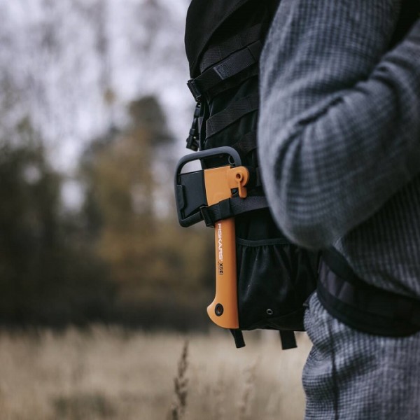 Подарочный набор Fiskars (Топор XXS X5 1015617 + нож + точилка) 1057913