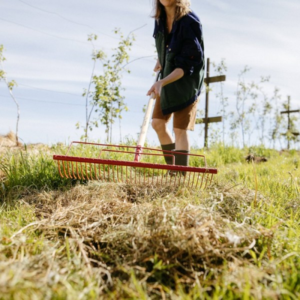 Грабли для уборки газона Fiskars Classic, 57 см (1018577)