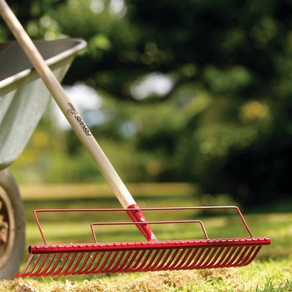 Грабли для уборки газона Fiskars Classic, 57 см (1018577)