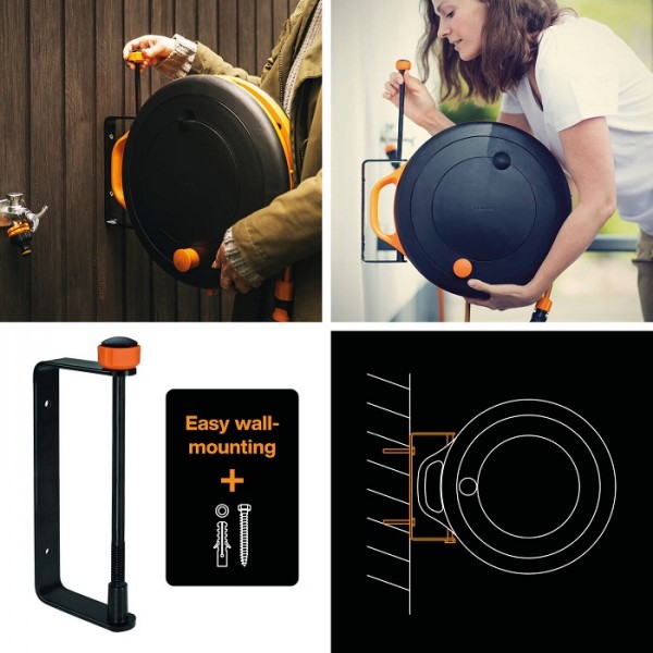 Настенный кронштейн Fiskars для ирригационного змеевика S (1020448)