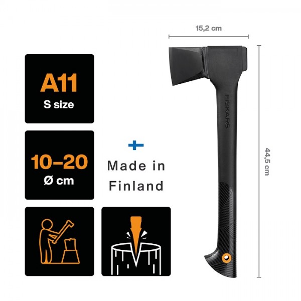 Сокира-колун Fiskars Solid A11 (1051086) Сокири