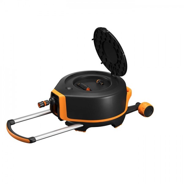 Катушка-тележка со шлангом автоматическая Fiskars X-series XL (1067548)