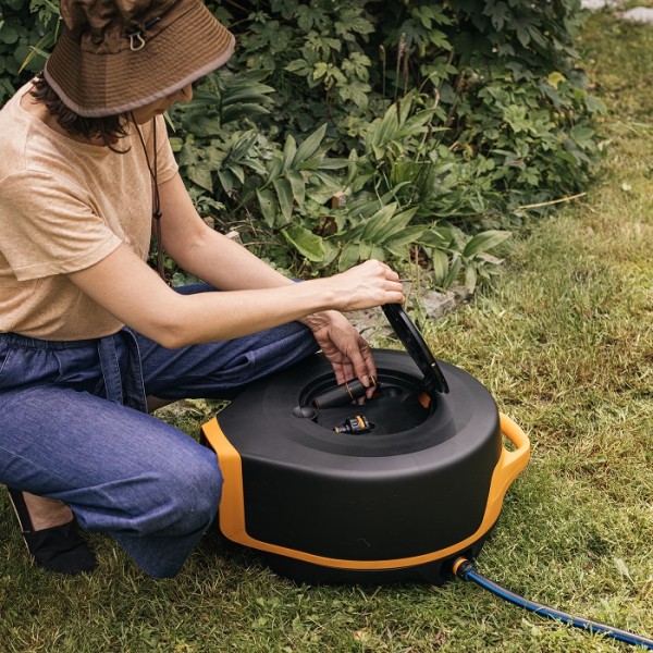 Катушка со шлангом автоматическая Fiskars X-series™ XL (1067549)