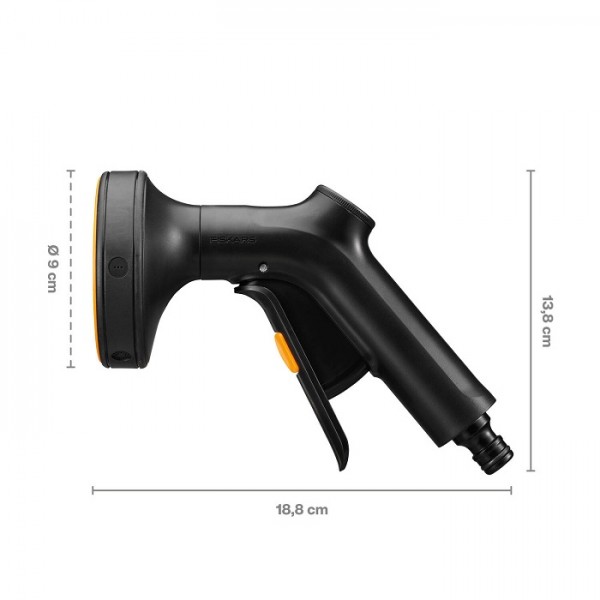 Багатофункціональний пістолет-розпилювач Fiskars регульований (1070836)