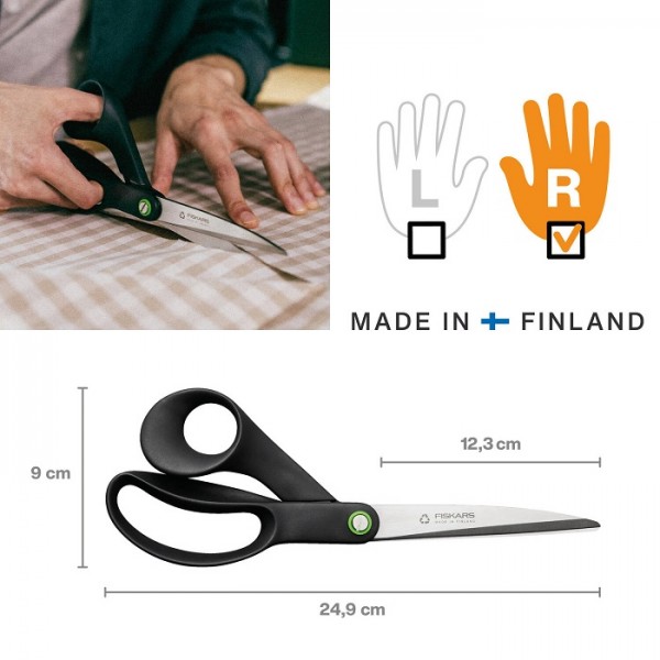Ножницы общего назначения Fiskars Functional Form Large Universal 24 см, 1019198 (1074546)