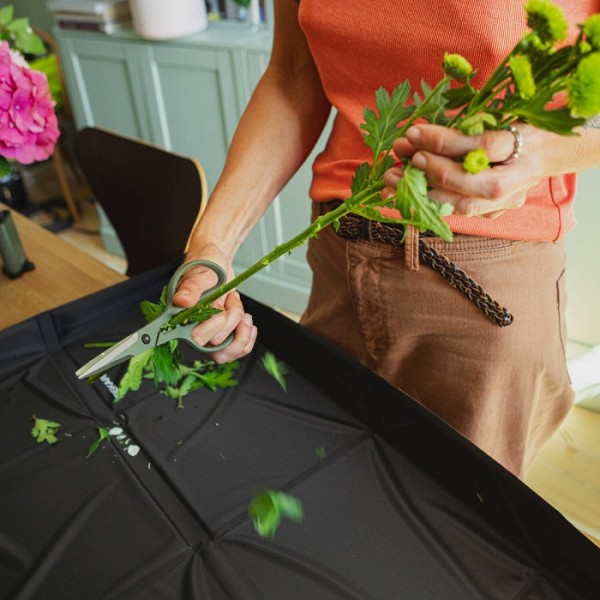 Ножницы для теплиц и комнатных растений Fiskars Plant care с держателем (1075316)