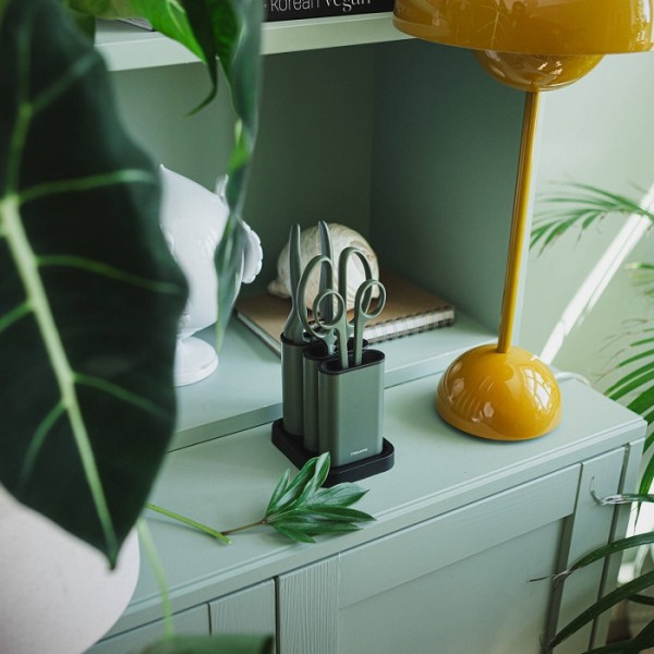 Ножницы для теплиц и комнатных растений Fiskars Plant care с держателем (1075316)