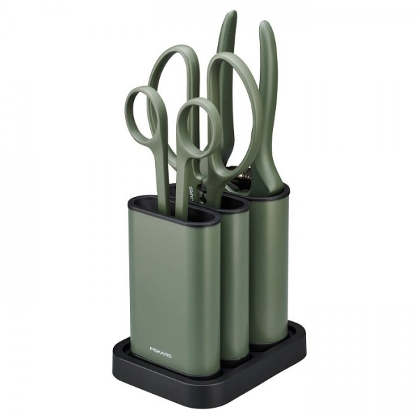 Набор инструментов для теплиц и комнатных растений Fiskars Plant care с держателями (1075317)