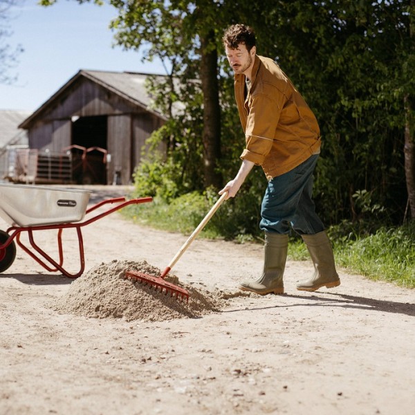 Грабли для почвы Fiskars Classic M, 37 см (1077122)