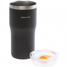 Термокружка Fiskars On-the-go 0.5 л черная, A14837 (1078762)