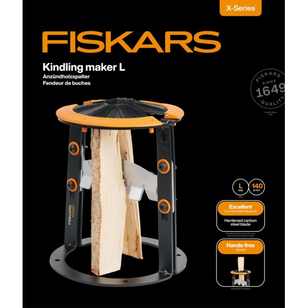 Дровница-колун для улицы Fiskars X-series L, 28 см (1079156)