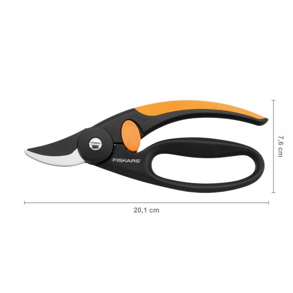Площинный секатор до 20 мм Fiskars Fingerloop P44 Bypass, 111440 (1001534)