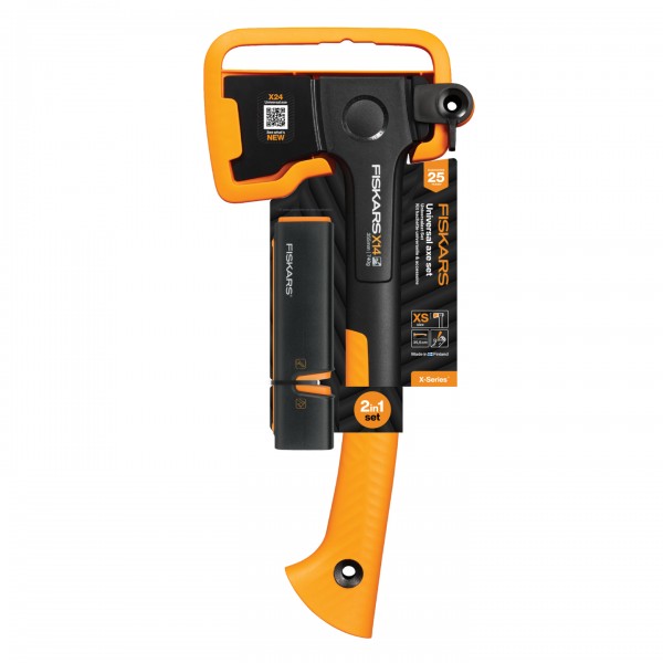 Универсальный топор Fiskars X-series X14 Universal XS + точилка Xsharp (1075432)