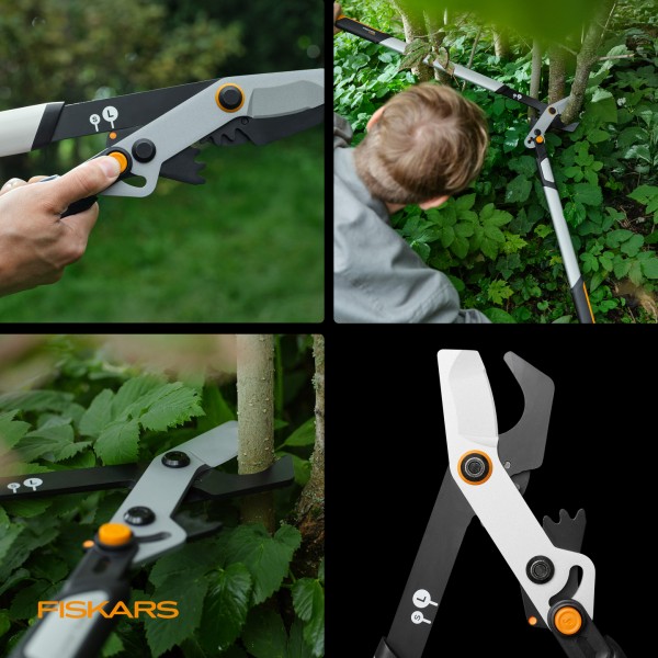 Сучкорез до 50 мм Fiskars DualAction LX108 Bypass (1080133) Сучкорез до 50 мм Fiskars DualAction LX108 Bypass (1080133)