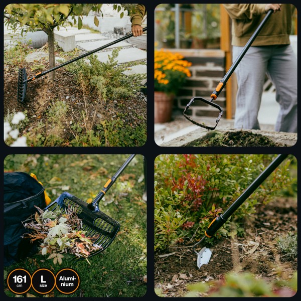 Ручка алюмінієва Fiskars OneClick L, 161 см + адаптер QF (1080705) 1080705 Ручка алюмінієва Fiskars OneClick L, 161 см + адаптер QF (1080705) 1080705