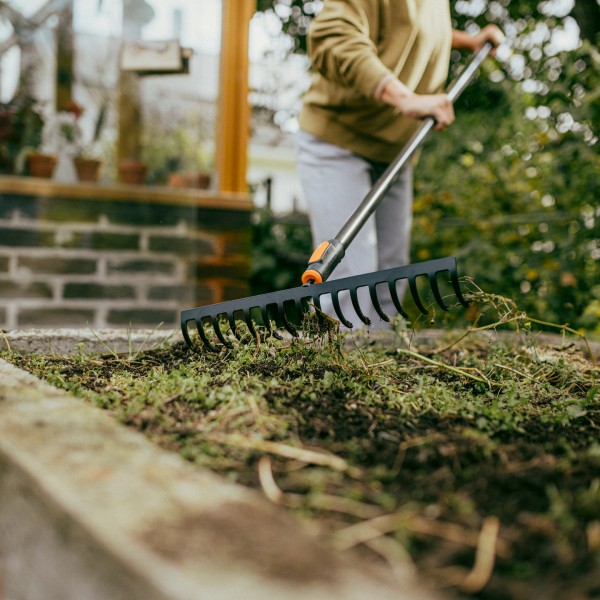 Граблі металеві для грунту Fiskars OneClick 41 см (1080678) 1080678 Граблі металеві для грунту Fiskars OneClick 41 см (1080678) 1080678