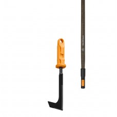 Очищувач для бруківки Fiskars OneClick 8 см + ручка дерев'яна 140 см (1080687+1080549)