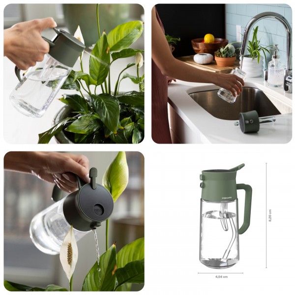 Графин для распыления и полива Fiskars Mist & Pour Carafe 0,5 л (1080774)