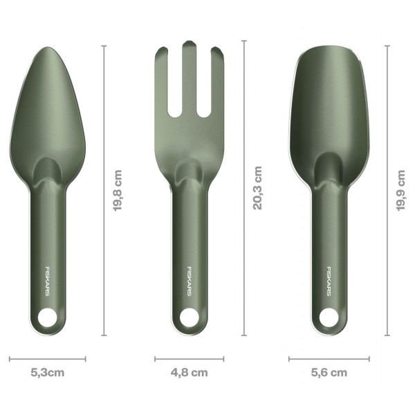 Набор садовых инструментов Fiskars Cultivating Tool Set 3 шт (1080777)