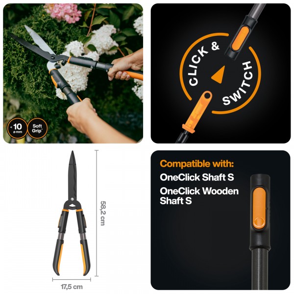 Ножиці + сучкоріз до 30 мм Fiskars OneClick Set (1080711) 1080711 Ножиці + сучкоріз до 30 мм Fiskars OneClick Set (1080711) 1080711