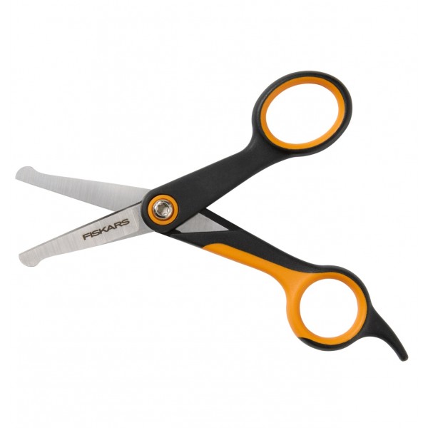 Ножиці точної стрижки для грумінгу собак і котів Fiskars Detailing scissors (2009124)