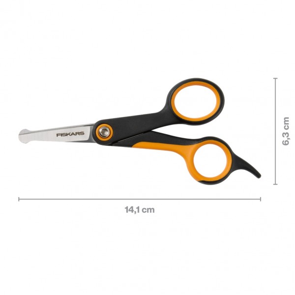 Ножиці точної стрижки для грумінгу собак і котів Fiskars Detailing scissors (2009124) Ножиці точної стрижки для грумінгу собак і котів Fiskars Detailing scissors (2009124)