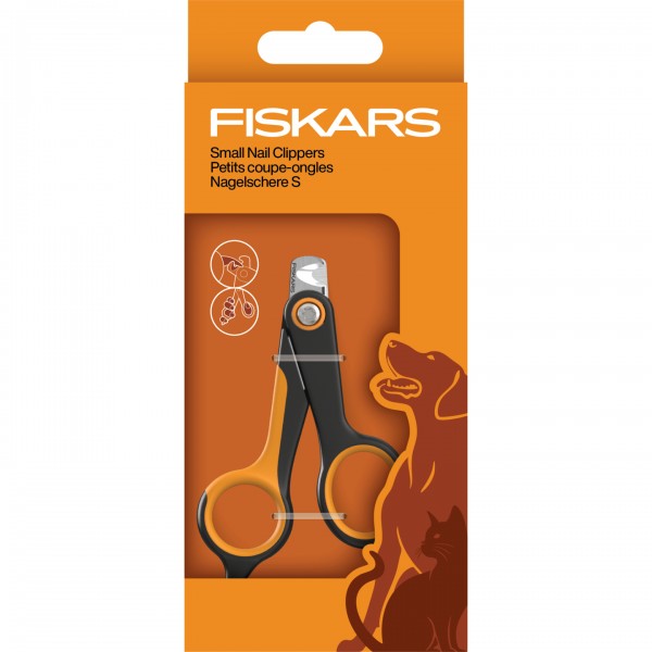 Кігтеріз з напікруглим лезом для котів та собак Fiskars Small Nail Clippers (2009130) Кігтеріз з напікруглим лезом для котів та собак Fiskars Small Nail Clippers (2009130)