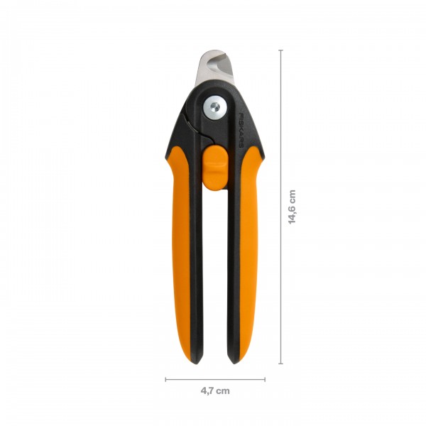 Кігтеріз з напівкруглим лезом для котів та собак Fiskars Nail Clippers (2009132) Кігтеріз з напівкруглим лезом для котів та собак Fiskars Nail Clippers (2009132)