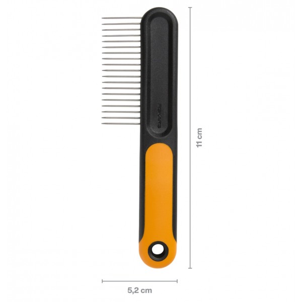 Расческа для груминга кошек и собак Fiskars Wide Toothed Comb (2009134) Расческа для груминга кошек и собак Fiskars Wide Toothed Comb (2009134)