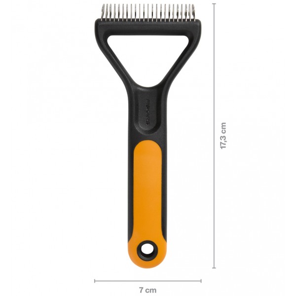 Ковтунорез для груминга кошек и собак Fiskars Dematting Rake (2009136) Ковтунорез для груминга кошек и собак Fiskars Dematting Rake (2009136)