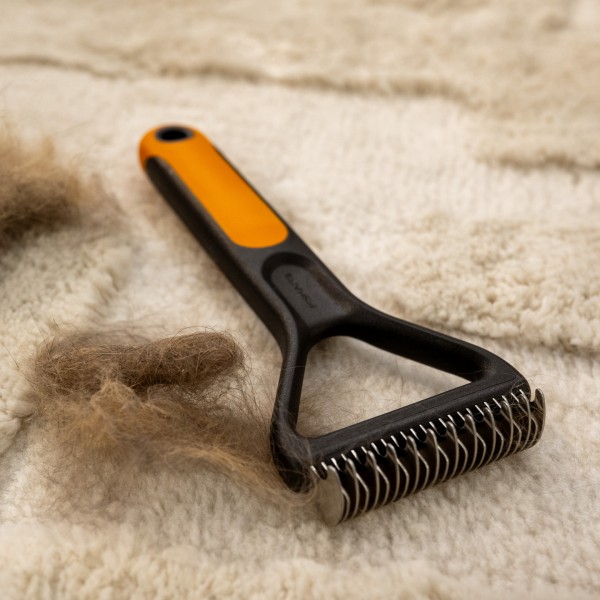 Ковтунорез для груминга кошек и собак Fiskars Dematting Rake (2009136) Ковтунорез для груминга кошек и собак Fiskars Dematting Rake (2009136)